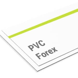 impresión directa en pvc forex