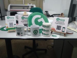 Impresión de merchandising en la Vera