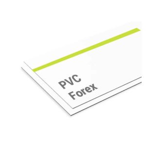 Impresión en PVC (Forex)