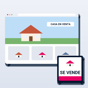 Web y carteles para inmobiliarias