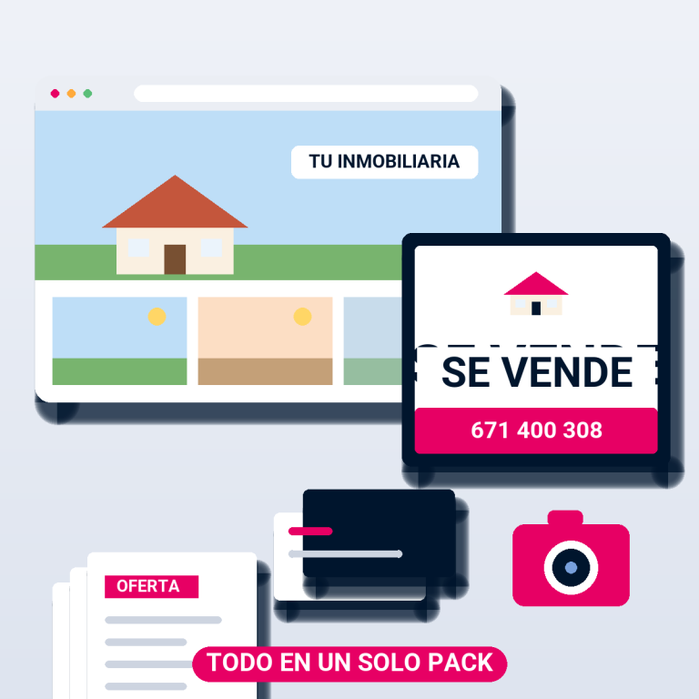 Packs para inmobiliarias